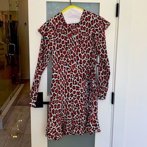 Faux Wrap Dress
